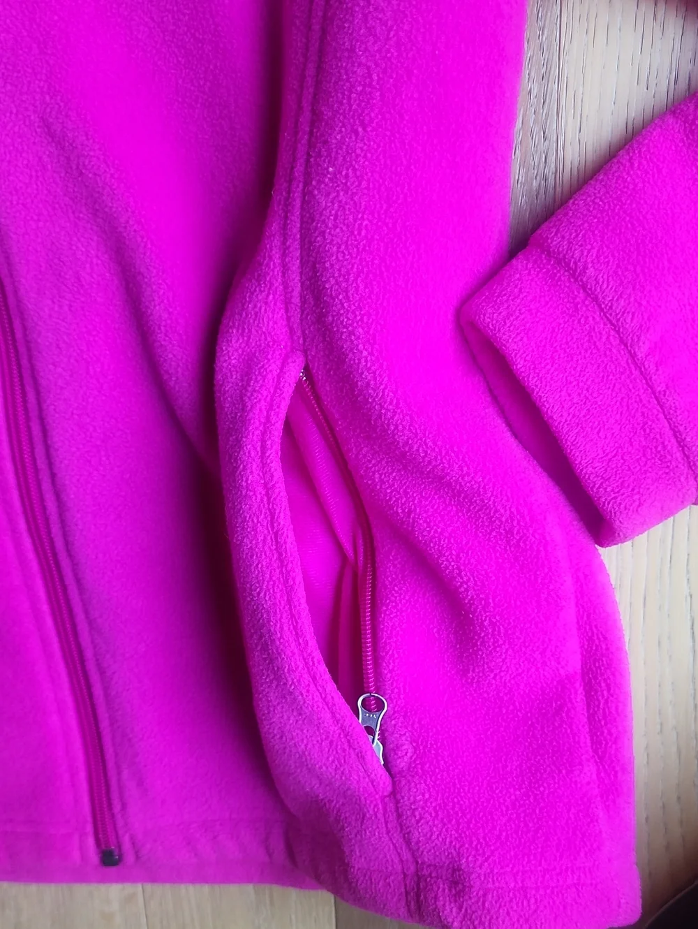 Pink Columbia Full-Zip Fleece Jacket, Size XL